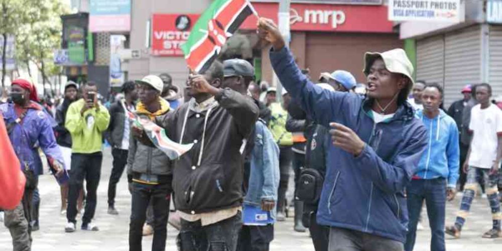 Protest in Kenya