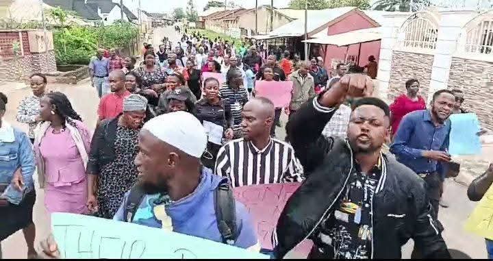 Oyo Teachers protest