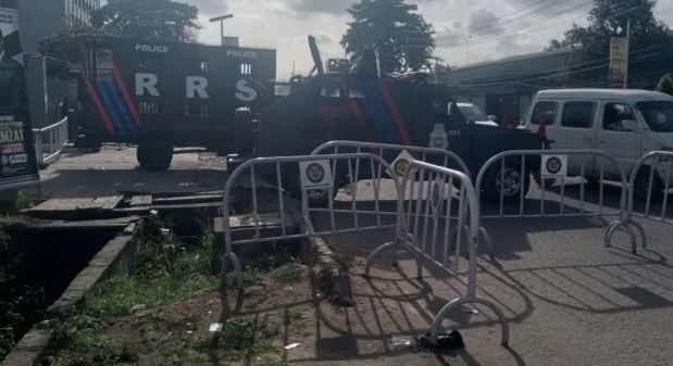 Tight security at APC secretariat ahead of elections