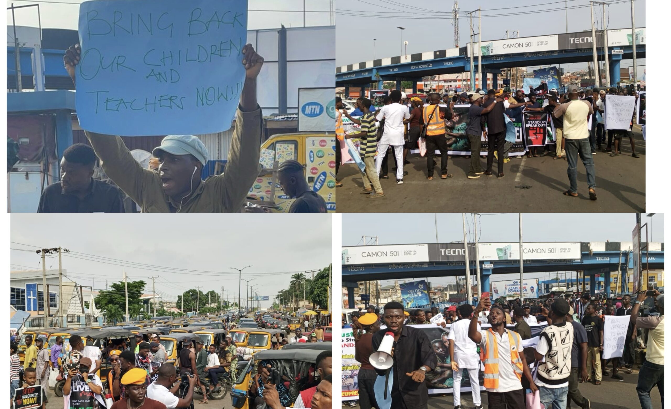 Protest in Ibadan