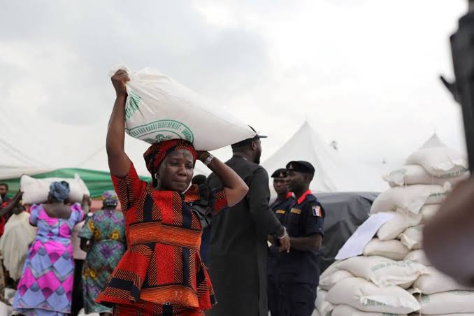 Food distribution Credit: Context news