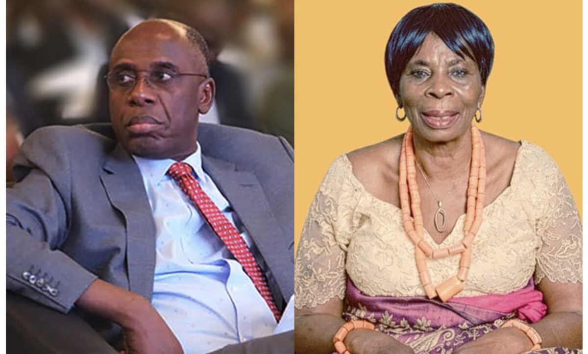 Rotimi Amaechi and Mary Amaechi