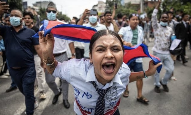 Nepal protest