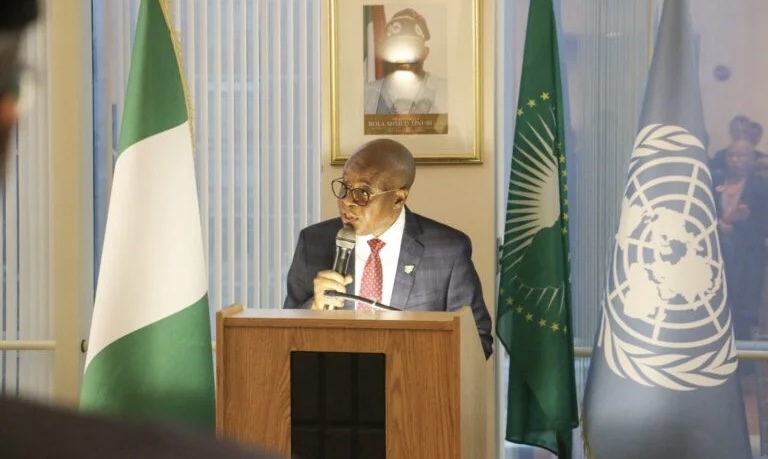 Minister of Marine and Blue Economy, Adegboyega Oyetola