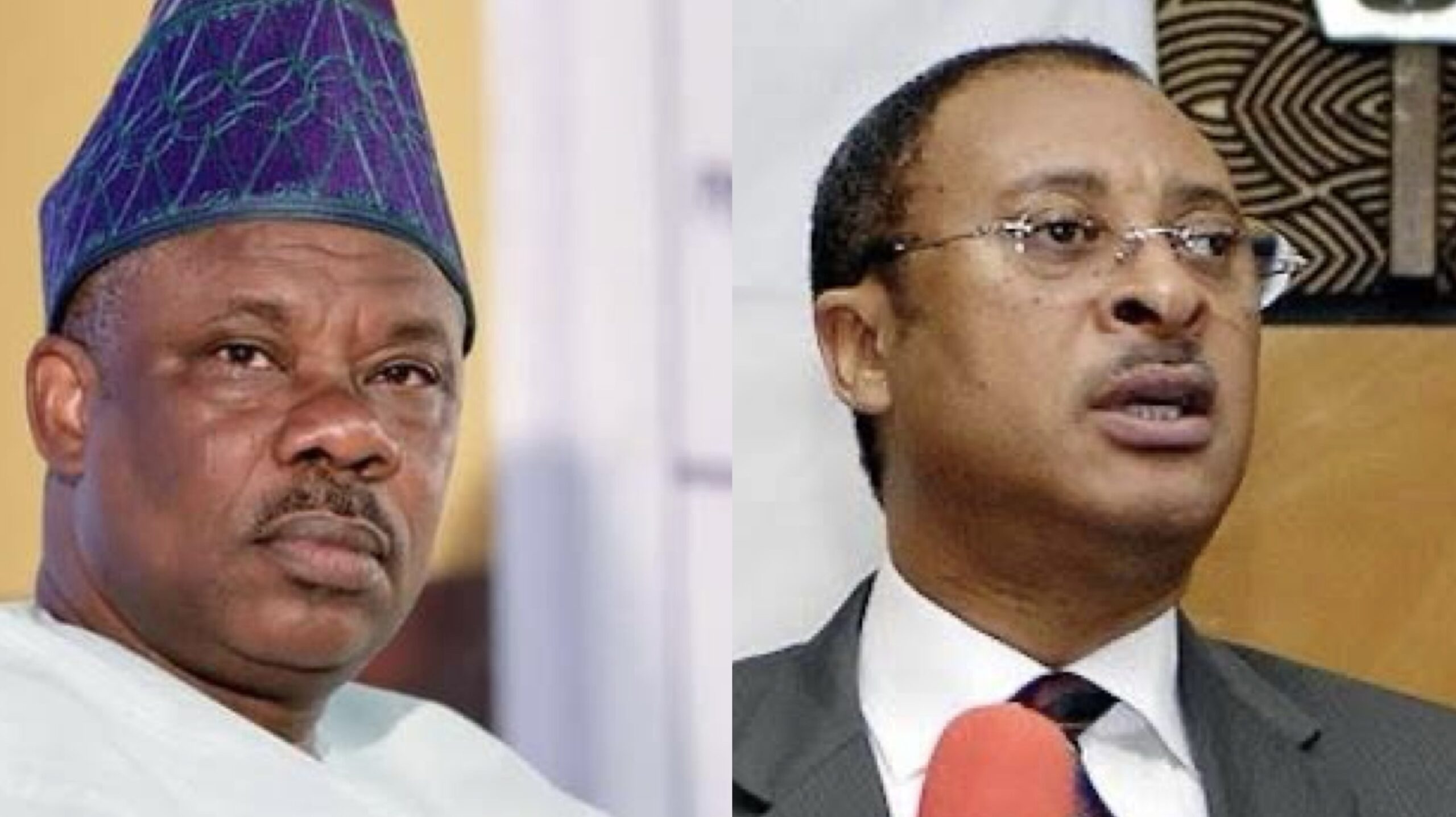 Governor Ibikunle Amosun and Pat Utomi