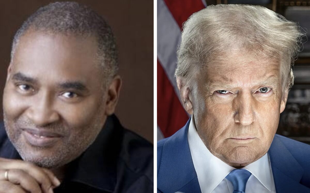 Wale Adefarasin and Trump’s official portrait