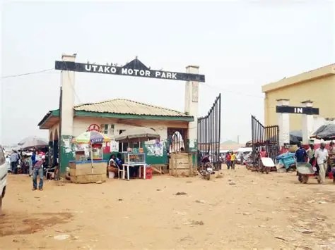 Motor park in Abuja