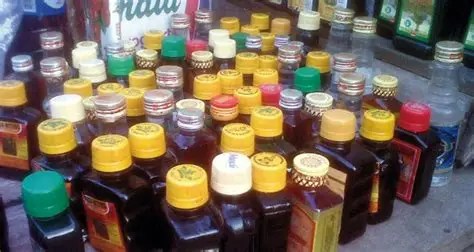 Herbal alcoholic drinks