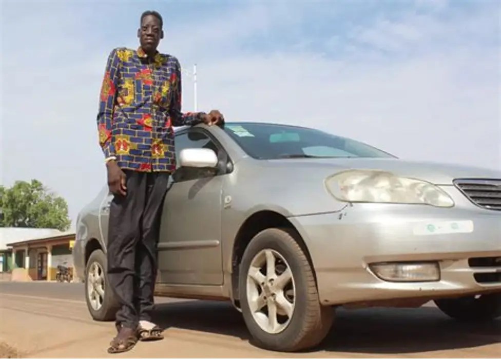 Ghana's tallest man Abdul Samed