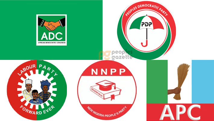ADC, PDP, Labour Party, NNPP, APC