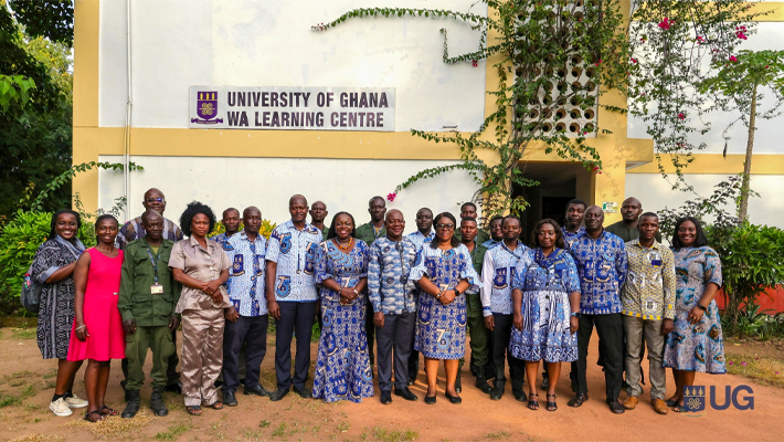 University of Ghana officials