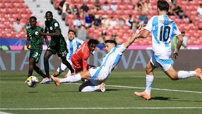 Argentina defeated Nigeria