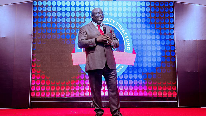 Delta governor at state security trust fund launch