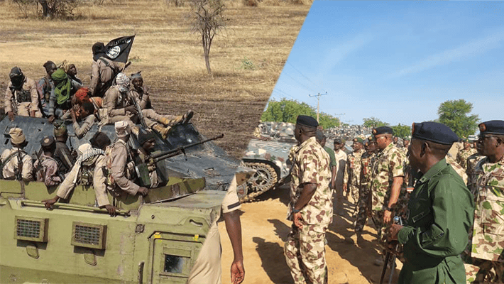 Troops/ISWAP fighters