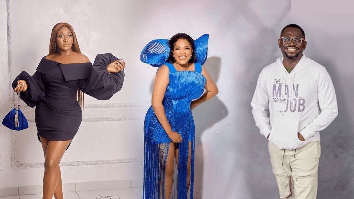 Ini Edo, Toyin Abraham and Niyi Akinmolayan