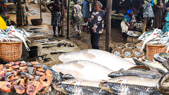 Epe fish market traders