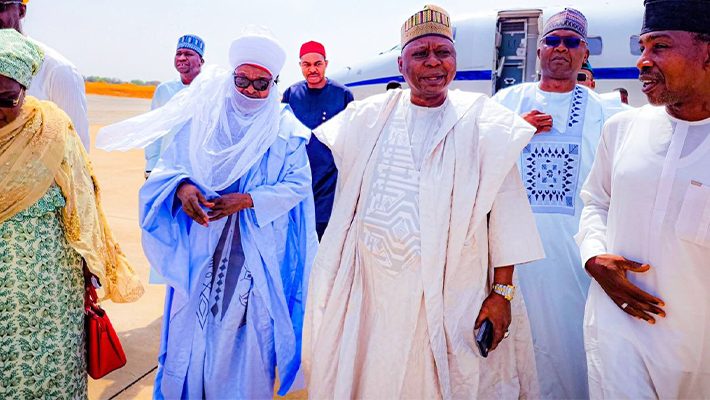 Turaki with other chieftains