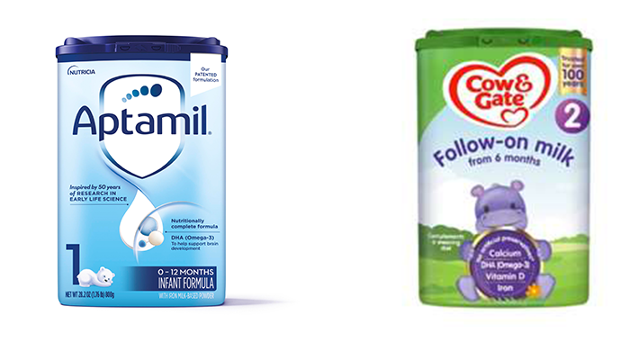 Aptamil, Follow-on milks