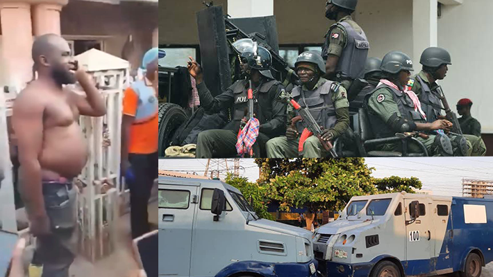 Minna robbery; armed cops, bullion van