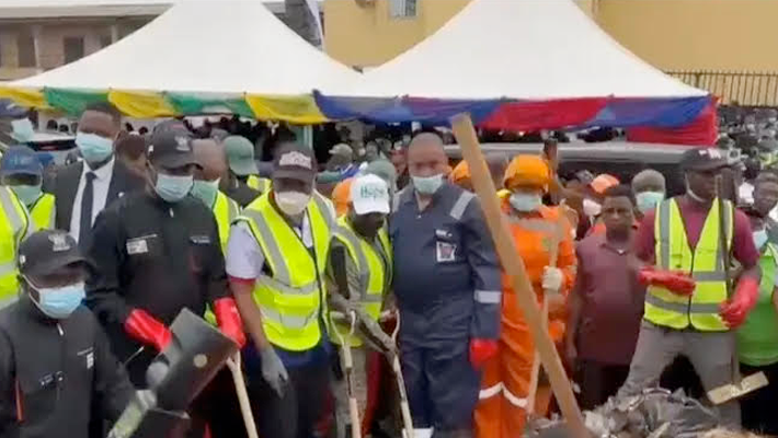 Lagos monthly environmental sanitation