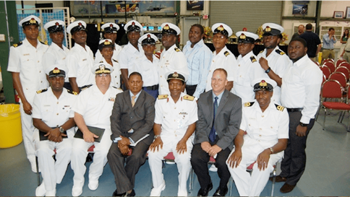 Naval officers in Cross River