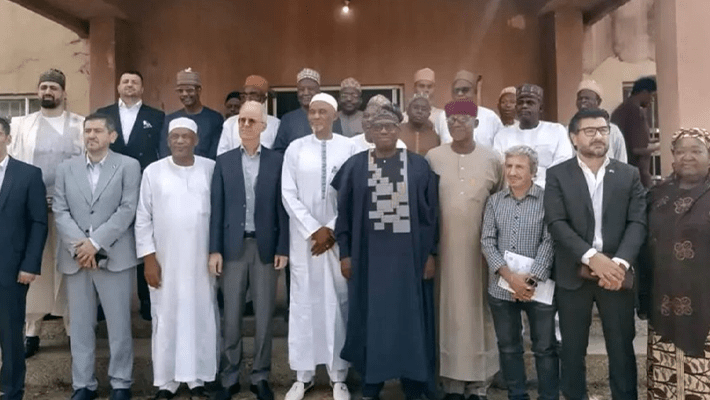 Mehmet Poroy official visit ,officials of the Kaduna Chamber of Commerce, Industry, Mines and Agriculture (KADCCIMA)