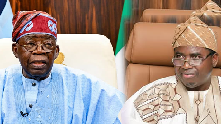Tinubu with Amupitan
