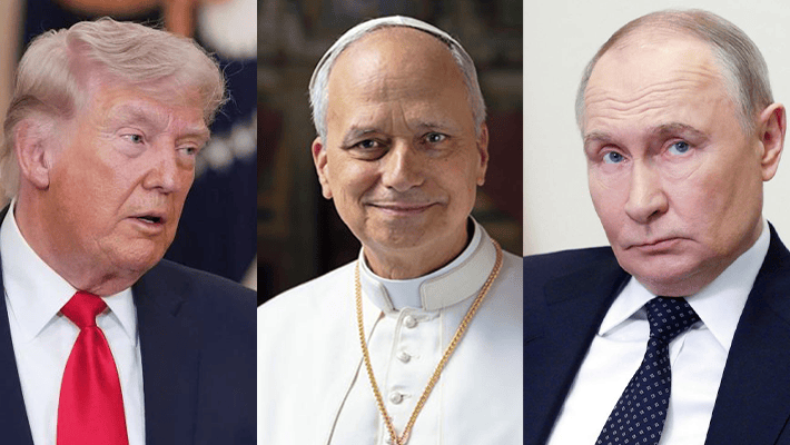 Trump, Pope, Putin