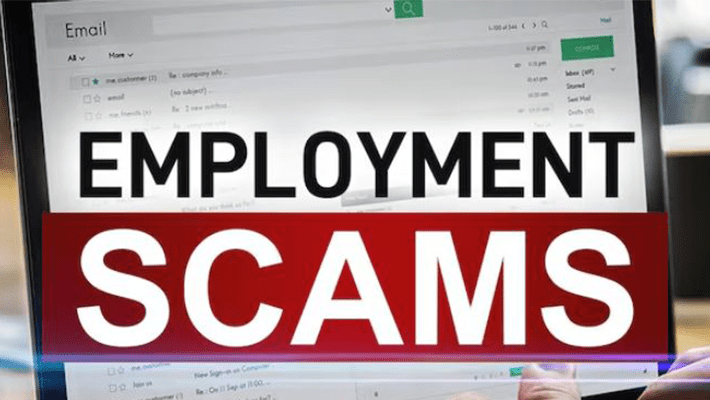 Employment scam