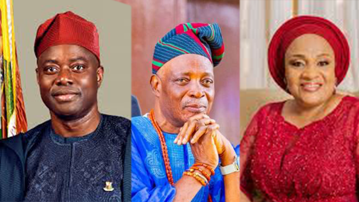 Makinde, Olubadan and Florence Ajimobi