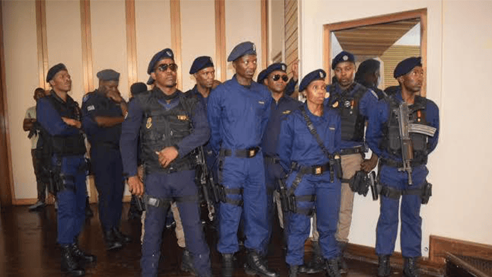 Tshwane Metro Police officers