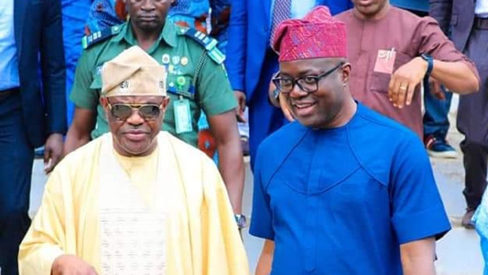 Wike with Makinde
