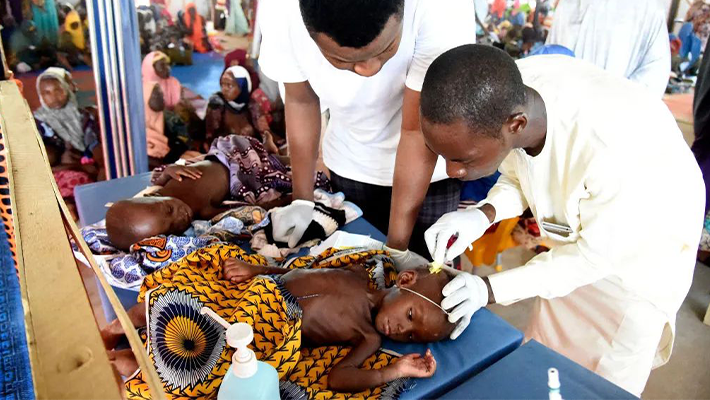 Children in hospital