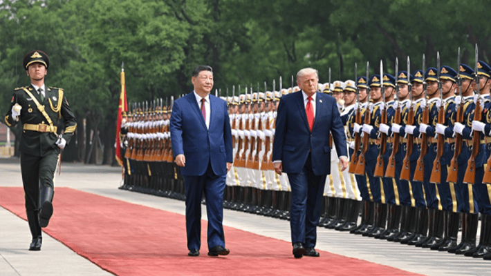 Chinese President Xi Jinpingand Donald Trump