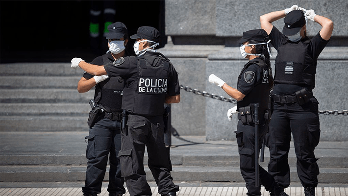 Interpol officers.