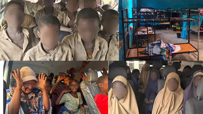 Mass kidnapping of schoolchildren