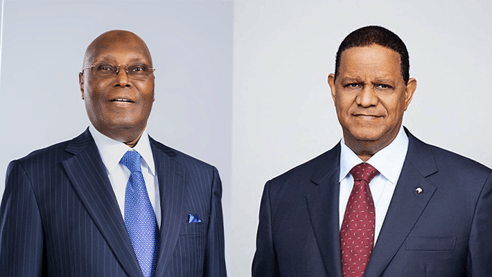 Atiku Abubakar and Mohammed Hayatu-Deen