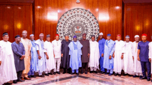 Tinubu with governors