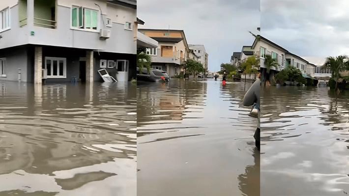 Flooding in Lekki