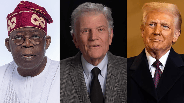Tinubu, Franklin Graham and Trump