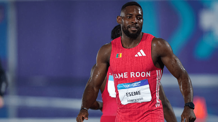Emmanuel Eseme at Commonwealth Games