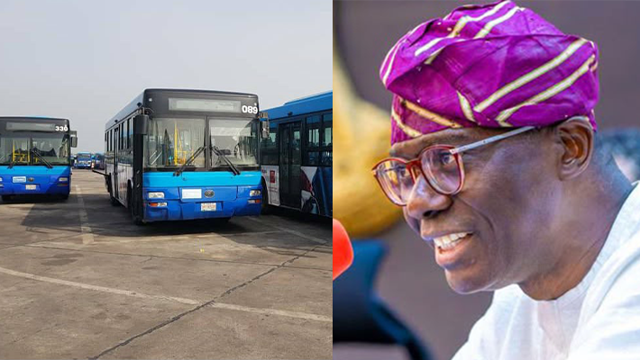BRT buses, Sanwo-Olu