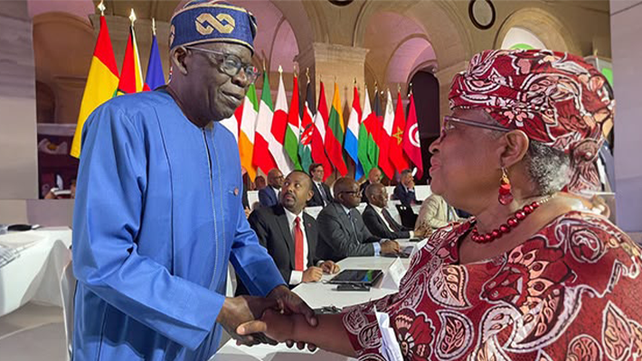 Okonjo-Iweala with Tinubu