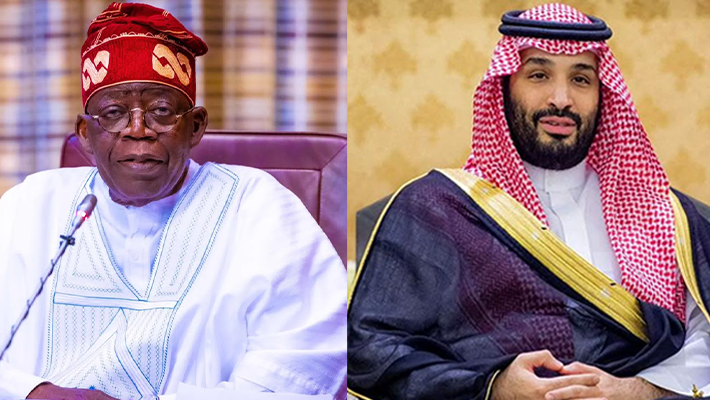 Tinubu, Saudi crown prince