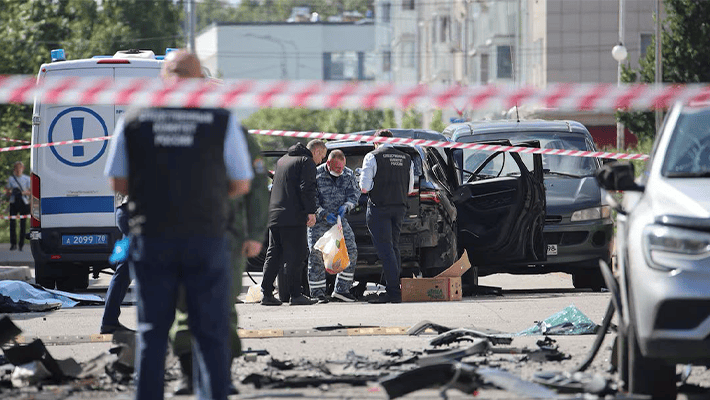 Explosion in Petersburg