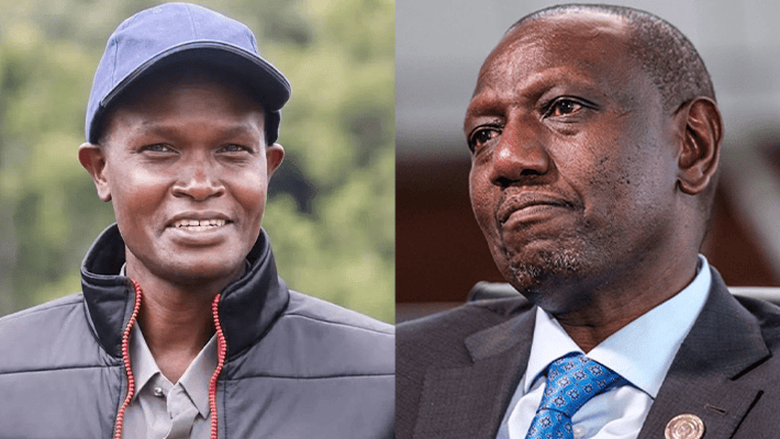 Alex Kiprotich, Ruto