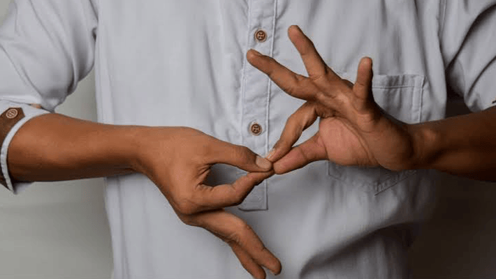 Sign language teacher
