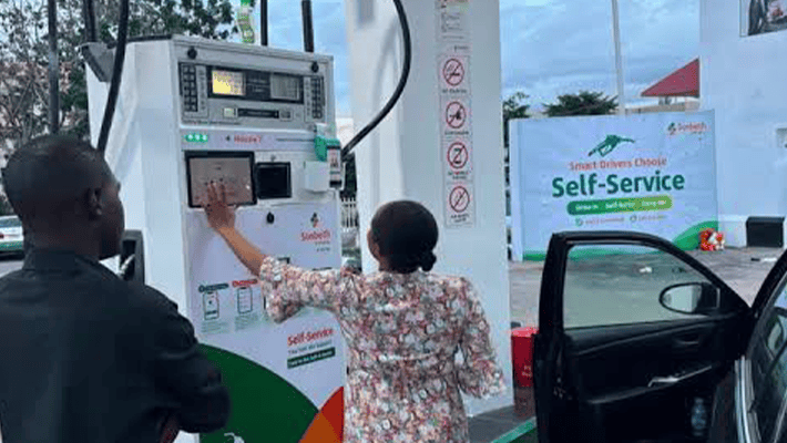 Self-service filling station