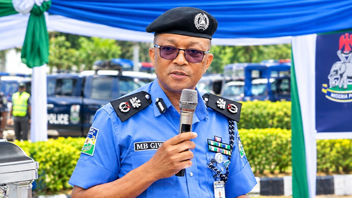 The police commissioner, Mamman Giwa