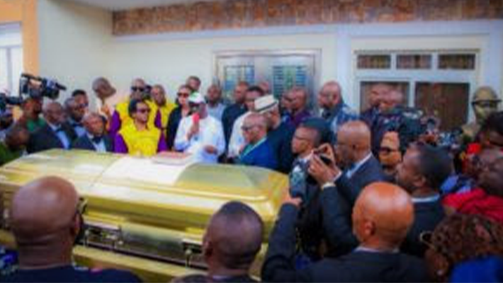 The remains of late Chief Dan Orbih
